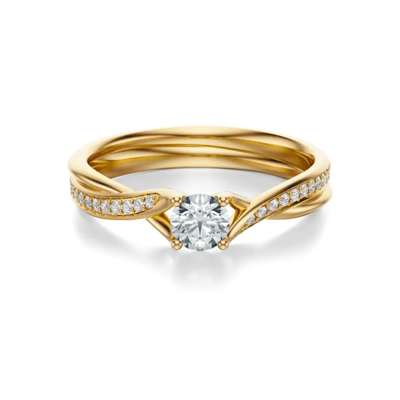 Pierścionek zaręczynowy z diamentami AJPZ_123